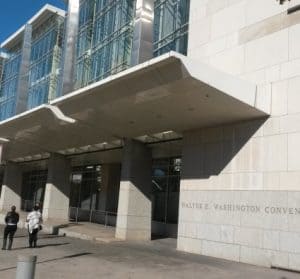 Washington covention center window films installation